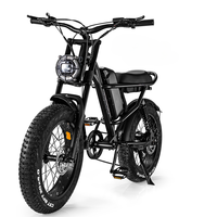 for Off road vintage retro 500w 48v e-bicycle eu stock 20 inch fat tire electric bike europe warehouse ebike