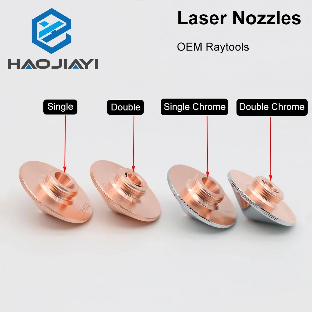 HAOJIAYI Raytools Dia.32mm H15 Caliber 0.8-6.0 Single/Double Layers Welding Laser Nozzles for Fiber Laser Cutting CNC Machine