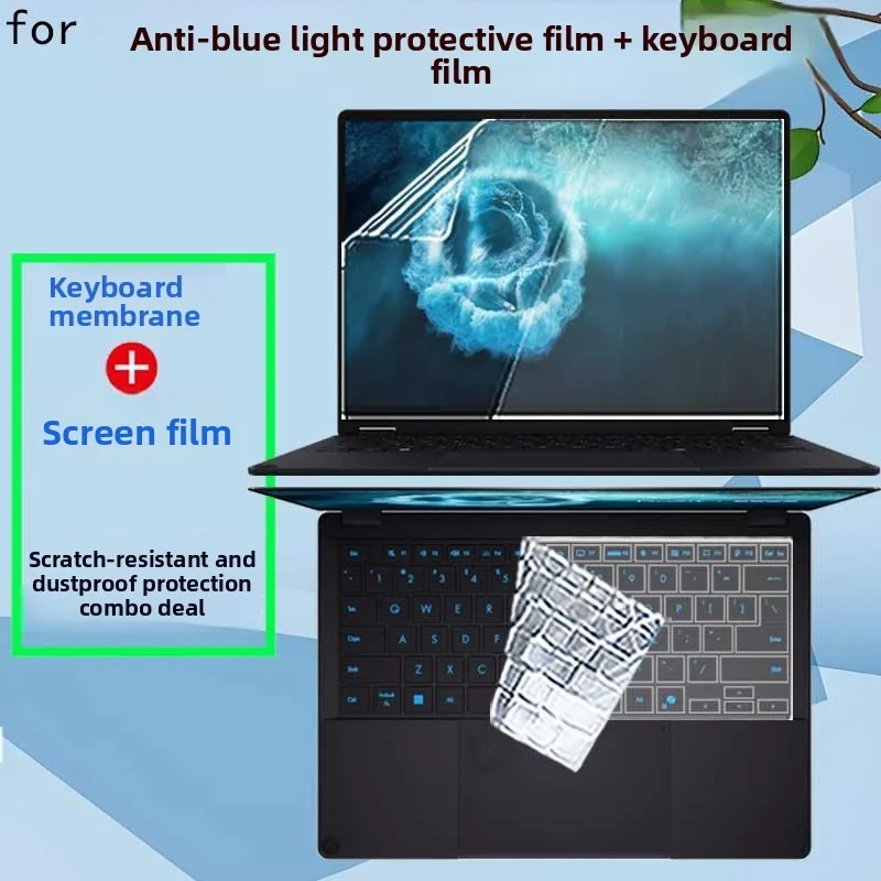 Para ASUS ProArt GoPro Edition PX13 HN7306, película protectora para pantalla de portátil, película para teclado, película transparente antideslumbrante y antiazul