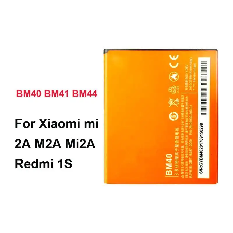 Battery For Xiaomi MI 13T 2A 5X 9T A2 Poco Redmi 1S 5A K20 K30 K40s K60 Note 6 Pro Lite 5G 2000-5000Mah BP49 BN31 BN47