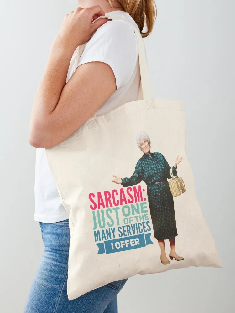 

Golden Girls Sarcasm Tote Bag women bag Beach bag Women's Big women