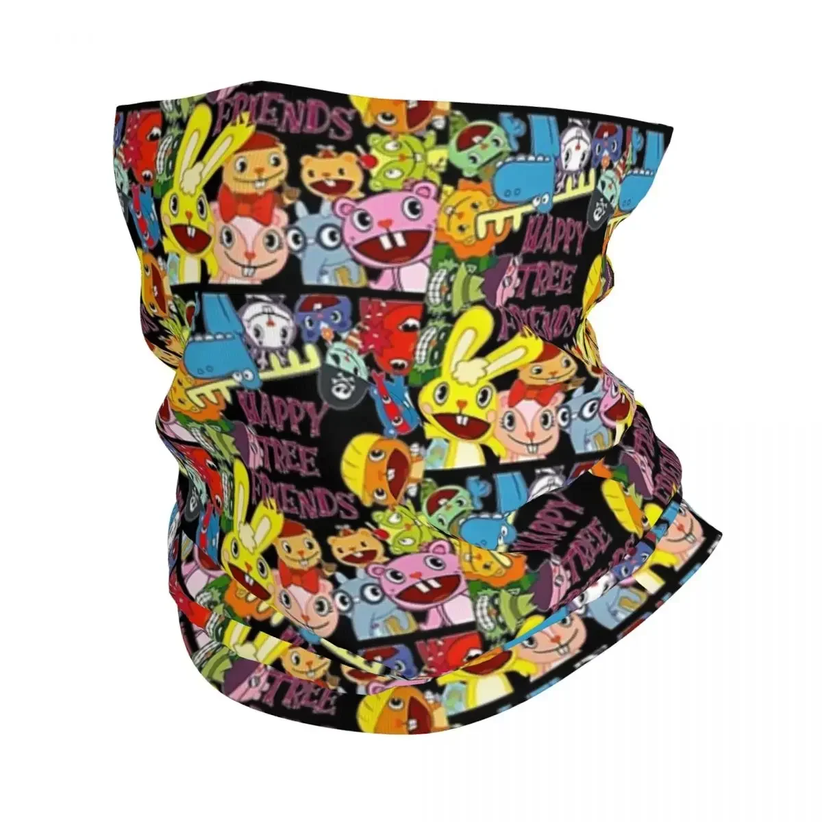 Happy Tree Friends – Edição limitada, presente perfeito, bandana, capa de pescoço, máscara impressa, cachecol, caminhadas, pesca, unissex adulto