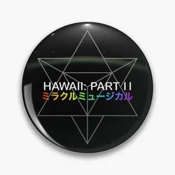Hawaii Part Ii Soft Button Pin Lover Metal Cartoon Funny Jewelry Creative Collar Fashion Brooch Decor Lapel Pin Hat Clothes