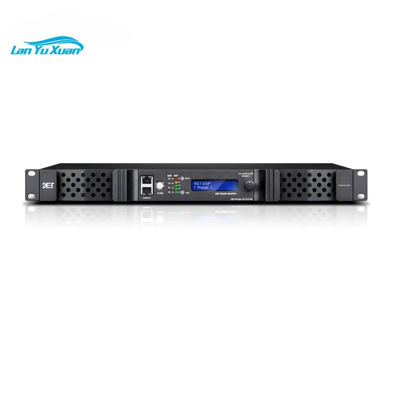 

KET DG418-DSP Digital Power Amplifier Sound Equipment Amplifiers Professional Power Amplifier with DSP 4 Channel with 1800watt