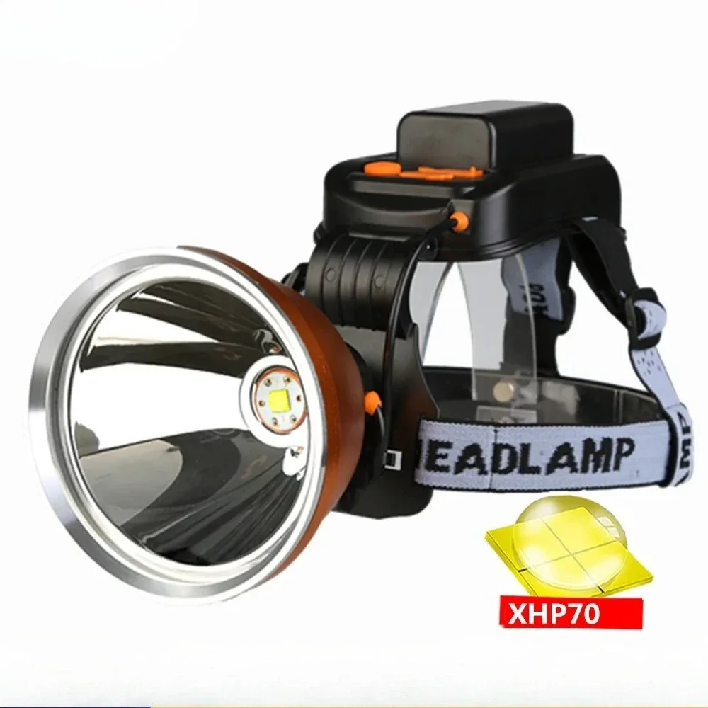 

XHP90 LED Headlights with Built-in 22800mAh Battery and Powerful White and Yellow Headlights