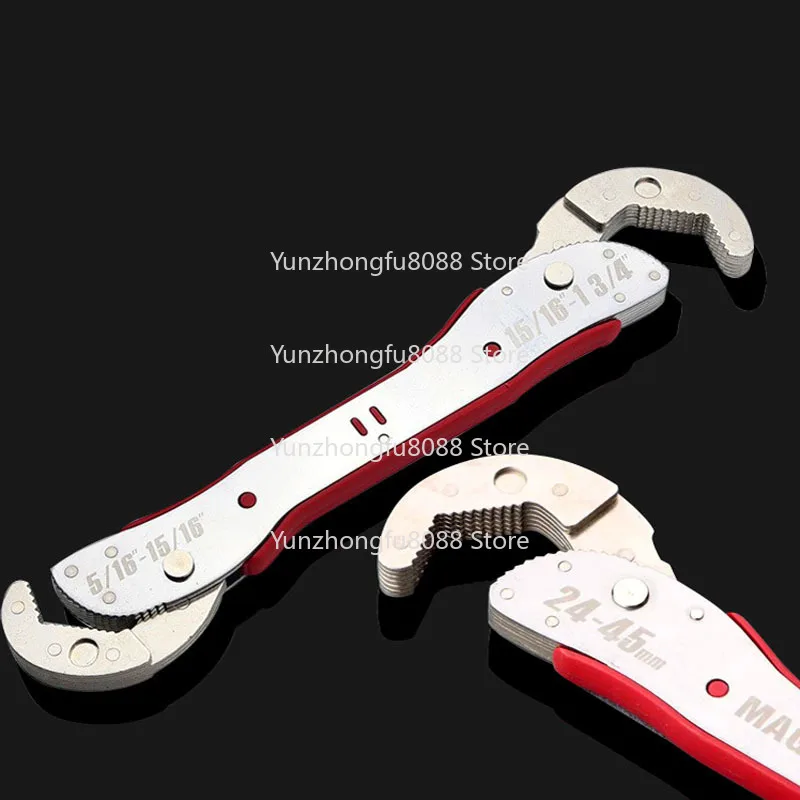 Master Key Wrench Set Multifunctional Adjustable Portable Torque Ratchet Oil Filter Magic Universal Wrench Hand Tools