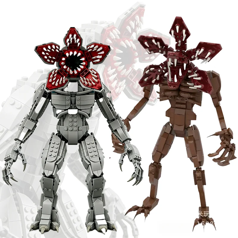 مكعبات بناء ديموغورغون الجديدة نموذج نبات لاحق للدماء عملاق فيكنا ألعاب تركيب للأطفال هدايا الهالوين