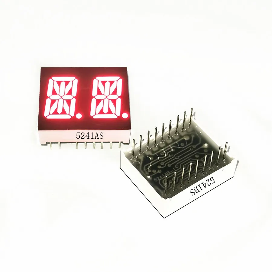 25x21x7.7MM merah 0.54 inci tampilan LED 2 Bit katoda diagram Bar Digital untuk peralatan rumah tangga pelurus layar tampilan