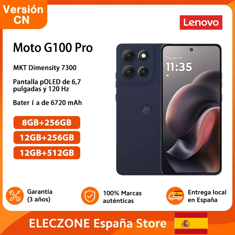 Motorola Moto G100 Pro 6.7 pouces 1.5K pOLED 120Hz affichage dimension 7300 6720mAh 50MP AI caméra téléphone portable CN Global Rom Motorola g86 Power Motorola Moto G100 Pro 6.7 pouces 1.5K pOLED 120Hz affichage dimension 7300 6720mAh 50MP AI caméra téléphone portable CN Global Rom Motorola g86 Power