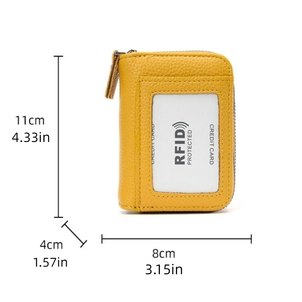 Mode Multifunktionale Orgel Karte Tasche Anti-Entmagnetisierung RFID Anti-Diebstahl Karte Halter PU Leder Multi Karte Slot geldbörse Täglich