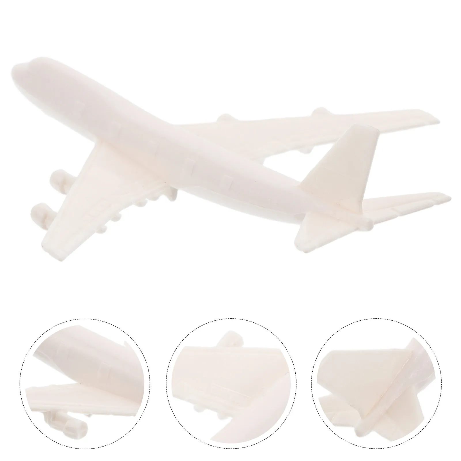 

Micro Scale Aircraft Plastic Airplane for Urban Planning Airport Scene Display Detailed Sand Table