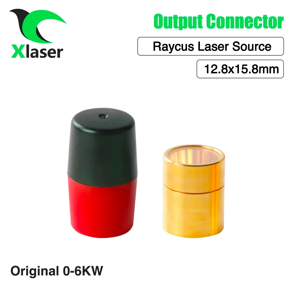XLaser Raycus Laser Source Output Connector Protective Lens Group 12.8x15.8mm For Raycus Fiber Power Source WSX Laser Cutting