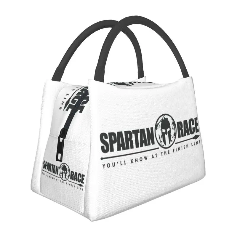 

Spartan Race Sparta Spirit Portable Lunch Boxes Women Waterproof Thermal Cooler Food Insulated Lunch Bag Hospital Office Pinic