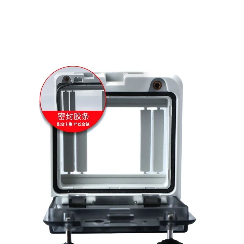 

Waterproof window cover Transparent, IP67 splash proof