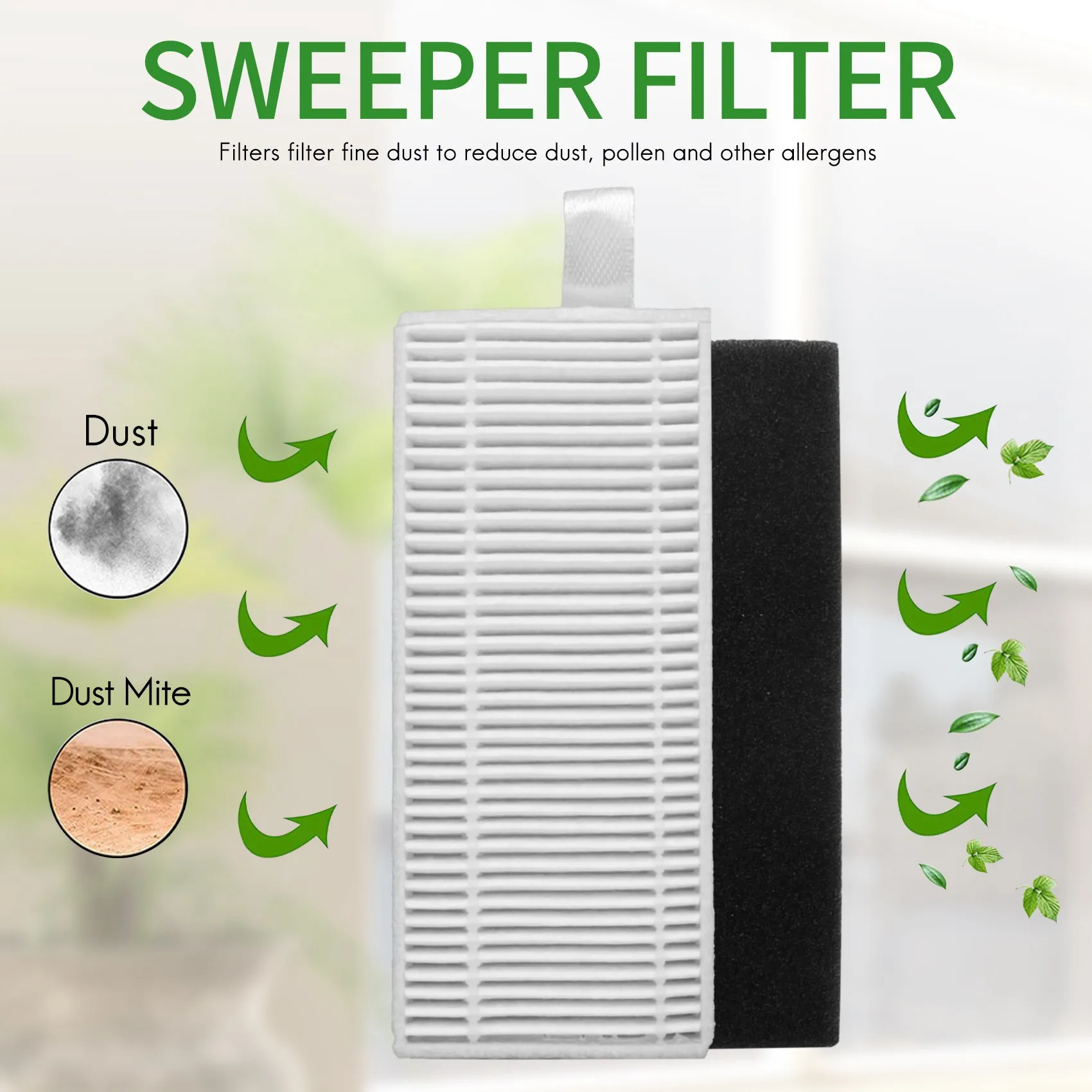 ยอดนิยมแปรงลูกกลิ้งแปรงด้านข้าง HEPA Filter สําหรับ Lefant M520/M501-B/M501-A/M571/T700 /T800/K7 หุ่นยนต์สูญญากาศชุดอุปกรณ์เสริม