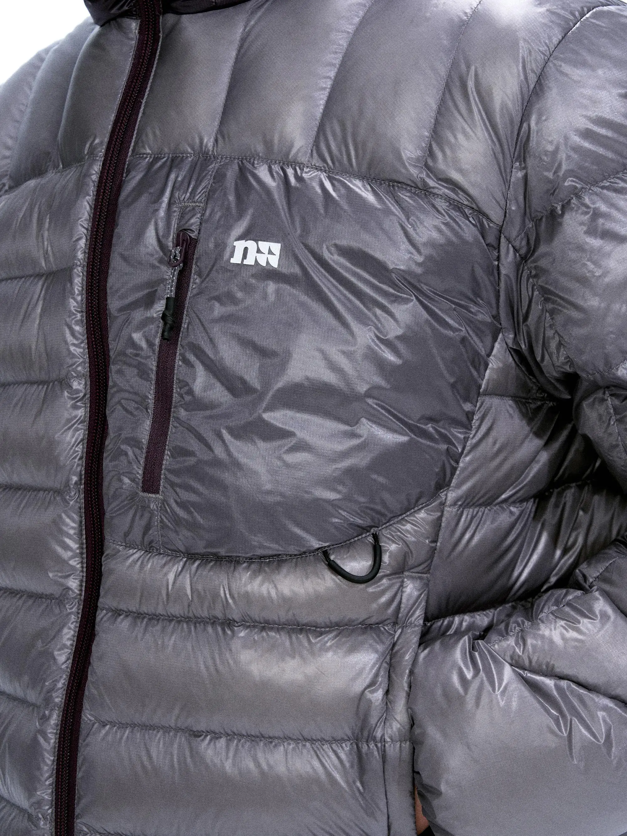 Nome Outdoor 800 Fill Power 90 White Du down Vest Contrast Color 3L No-ell down Jaet Removable Inner Vest Warmth