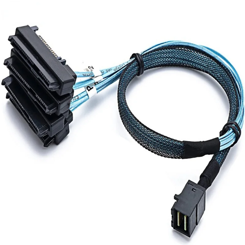 1 Pcs Mini SAS SFF-8643 Zu 29pin SFF-8482 2-in-1 Festplatte Server Kabel 8643 Zu 8482 2-in-1