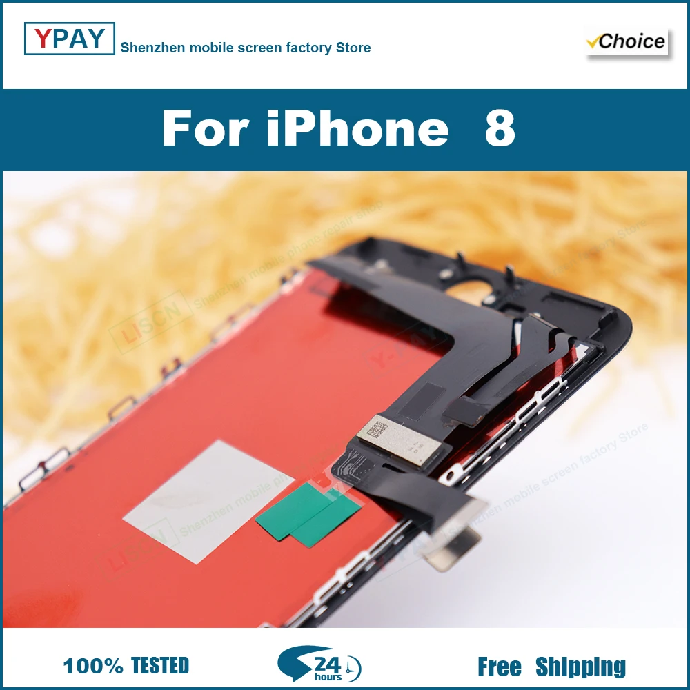 Choice Supports True Tone For iPhone 8 8Plus SE2020 LCD Display With 3D Touch Screen Digitizer NoDead Pixel