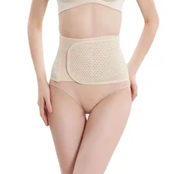 Comfortable Belly Band Cartilage Elastic Silk Abdominal Belt Fine Sewing Breathable Shapewear Clothes Correct Body Shape