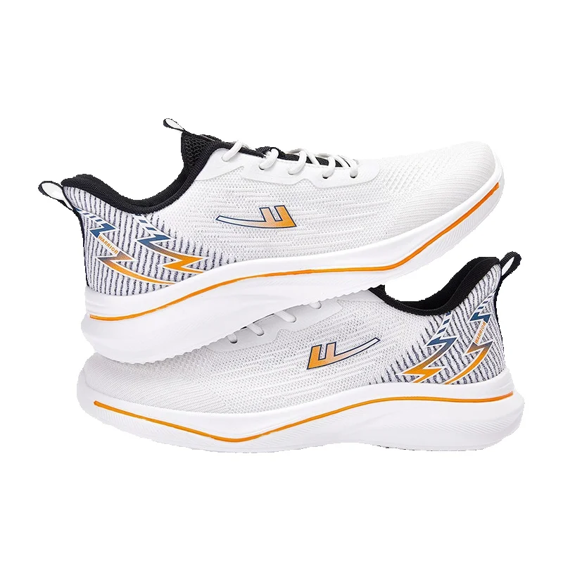 Warrior Men's Shoes Sports Shoes Men's 2025 New Summer Mesh Breathable Shoes Men's Trendy Shoes Shock Absorption Running Shoes Men_vogvips.com