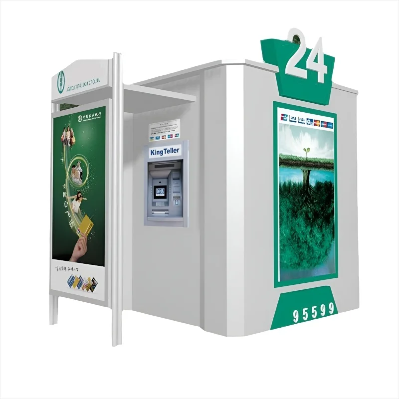 Macchina ATM con touchscreen in metallo da 15\" Sicurezza di livello bancario Supporto multilingue Disponibilità OEM/ODM per il ritiro di depositi in contanti