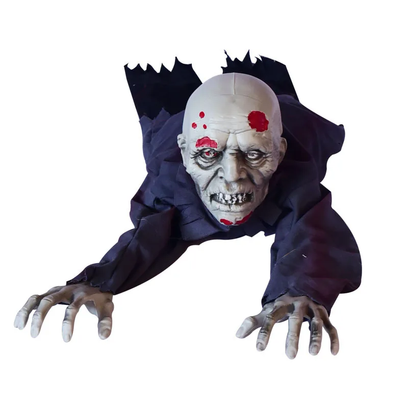 

Cross-border new Halloween electric crawling voice-activated induction luminous sound scary