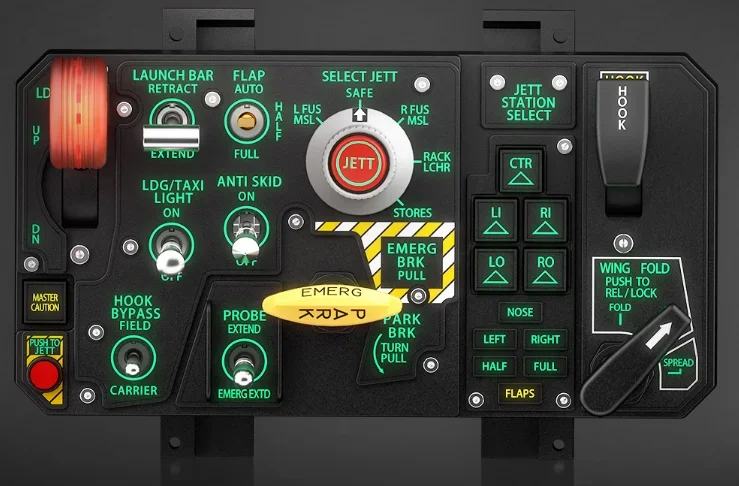 Suitable for PTO2 DCS F18 F16 Universal Take-off and Landing Alarm Panel A10 Landing Gear Orion