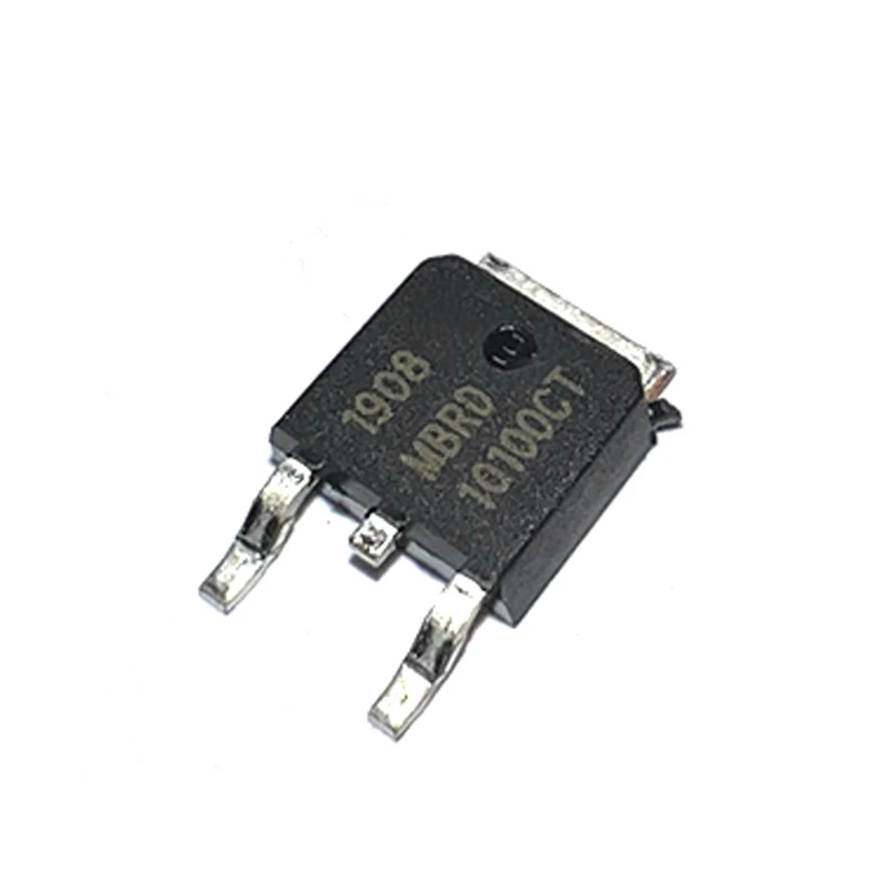 10pcs MBRD10100CT 10100CT Schottky Diodes 10A/100V SMD Diode Package TO-252 10A