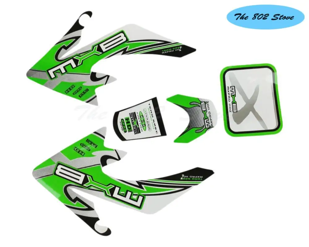 Stiker Tempel Sepeda Motor untuk CRF 50cc Pit Dirt Bike Racing Kohis CRF50 Paster