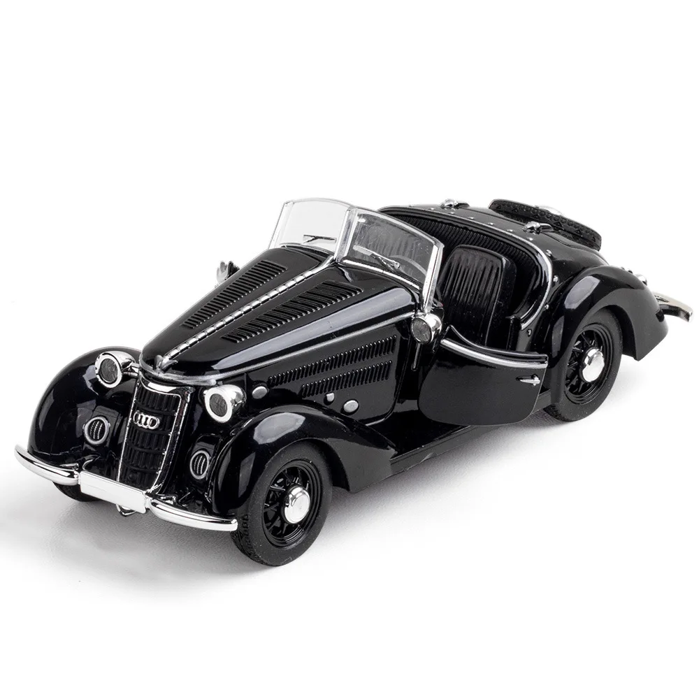 1:32 Audi Wanderer W25K Roadster Classic Alloy Diecasts Metal Toy Car Model Sound and Light Collection Kids Gift A20