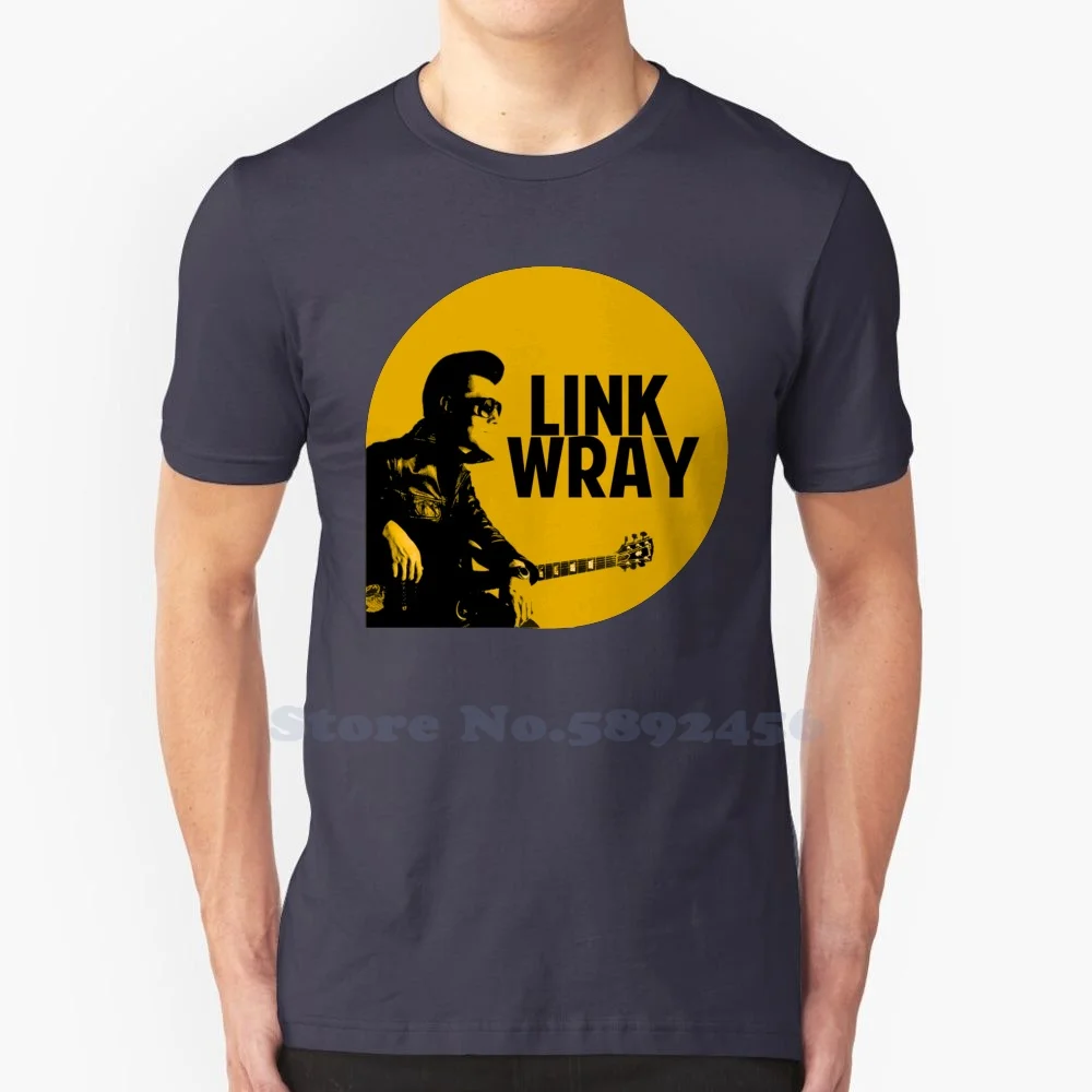 Link Wray 100% Pure Cotton T-Shirt Link Wray Sg