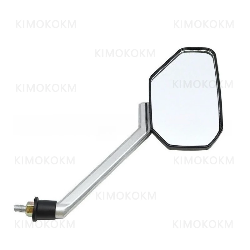 2Pcs/Air 8mm Adjustable Motorcycle Retro Mirror Scooter E-Bike Rearview Mirrors Electromobile Back Side Convex Mirror