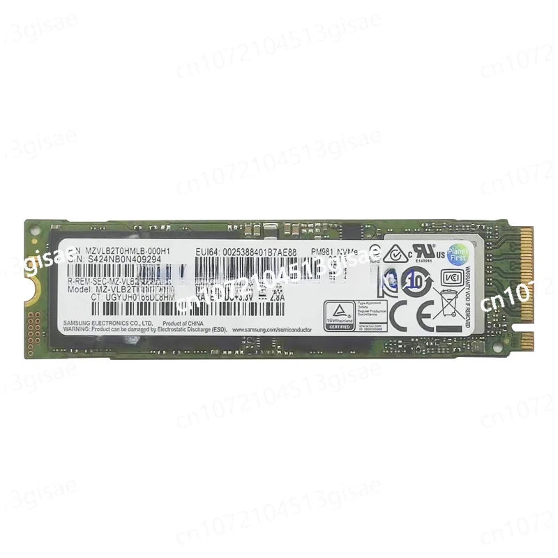 PM981 2T.2 2280 NVME Desktop Laptop SSD Solid State Drive