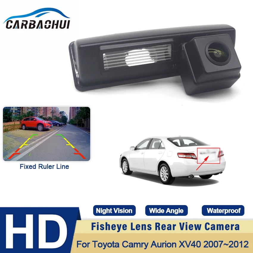 

Car HD Rear View Reverse Parking Camera 170 Degree Night Vision ​For Toyota Aurion Camry XV40 2006 2007 2008 2009 2010 2011