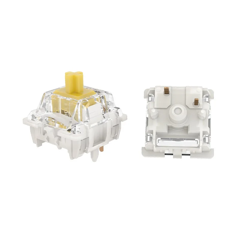 Gateron g amarelo pro 3.0 rgb 5pin smd linear tátil pré lubrificado preto branco vermelho prata interruptor para teclado mecânico mx