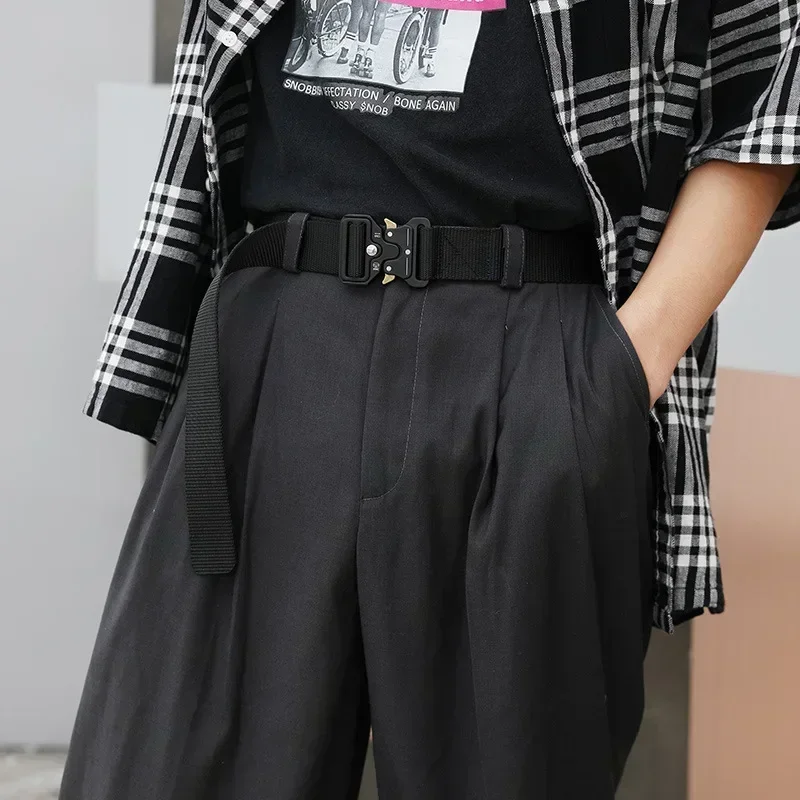 Camouflage Riem Nylon Invoegen Metalen Gesp Heren Riem Sport Training Riemen-Riem Stof Vrouwen Riemen 125Cm 135Cm