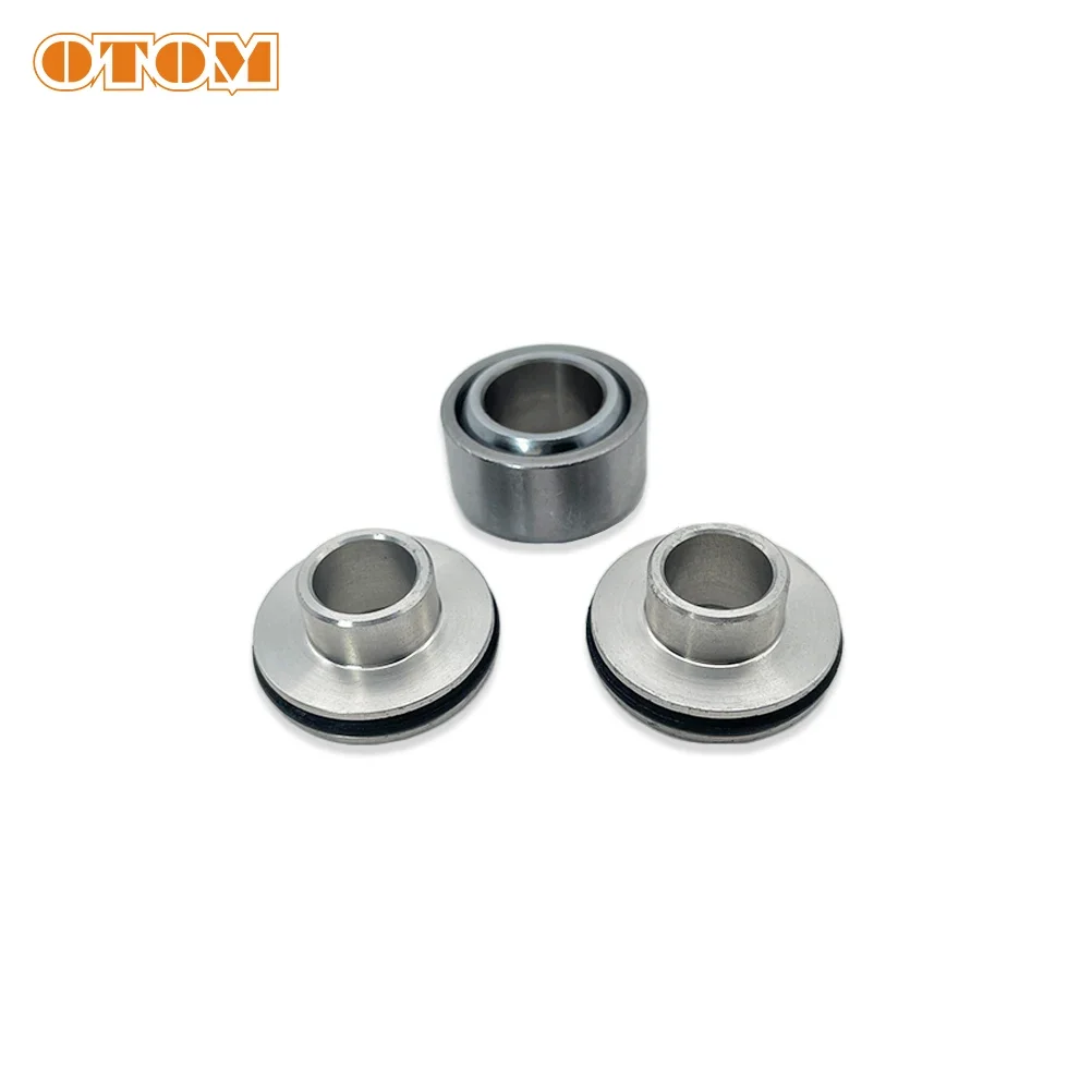 OTOM Motorcycle Radial Joint Bearing Shock Absorber Inlay Fish Eye Tower Top With T-type Bushings Kit For KTM EXC XCW 2017-2023
