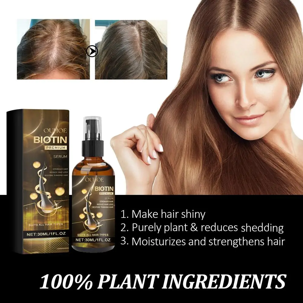 Anti-Hair Loss Essence Serum Promotes Hair Growth Improves Scalp Environment Hair Care Thickening Fast Growing Hair Care