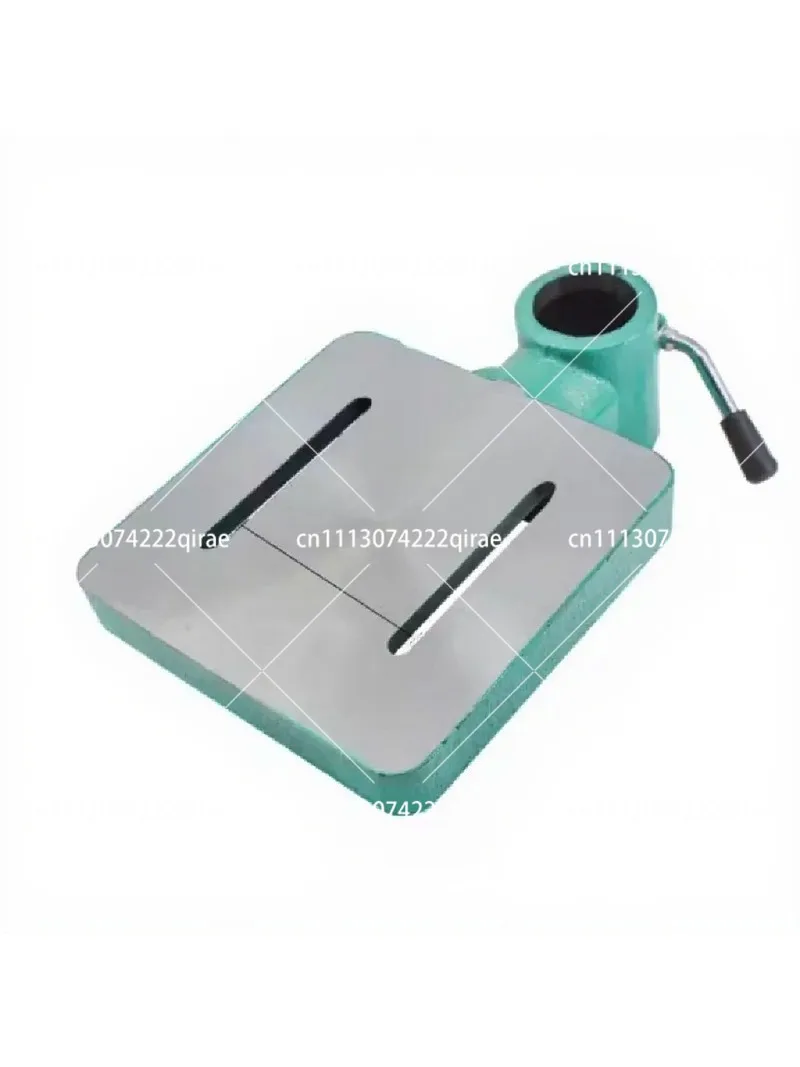 60mm Column Stand T-Slot Table Cast Iron Work Face with 16/20/25/32mm Slots for Universal Drilling Machine Accessories