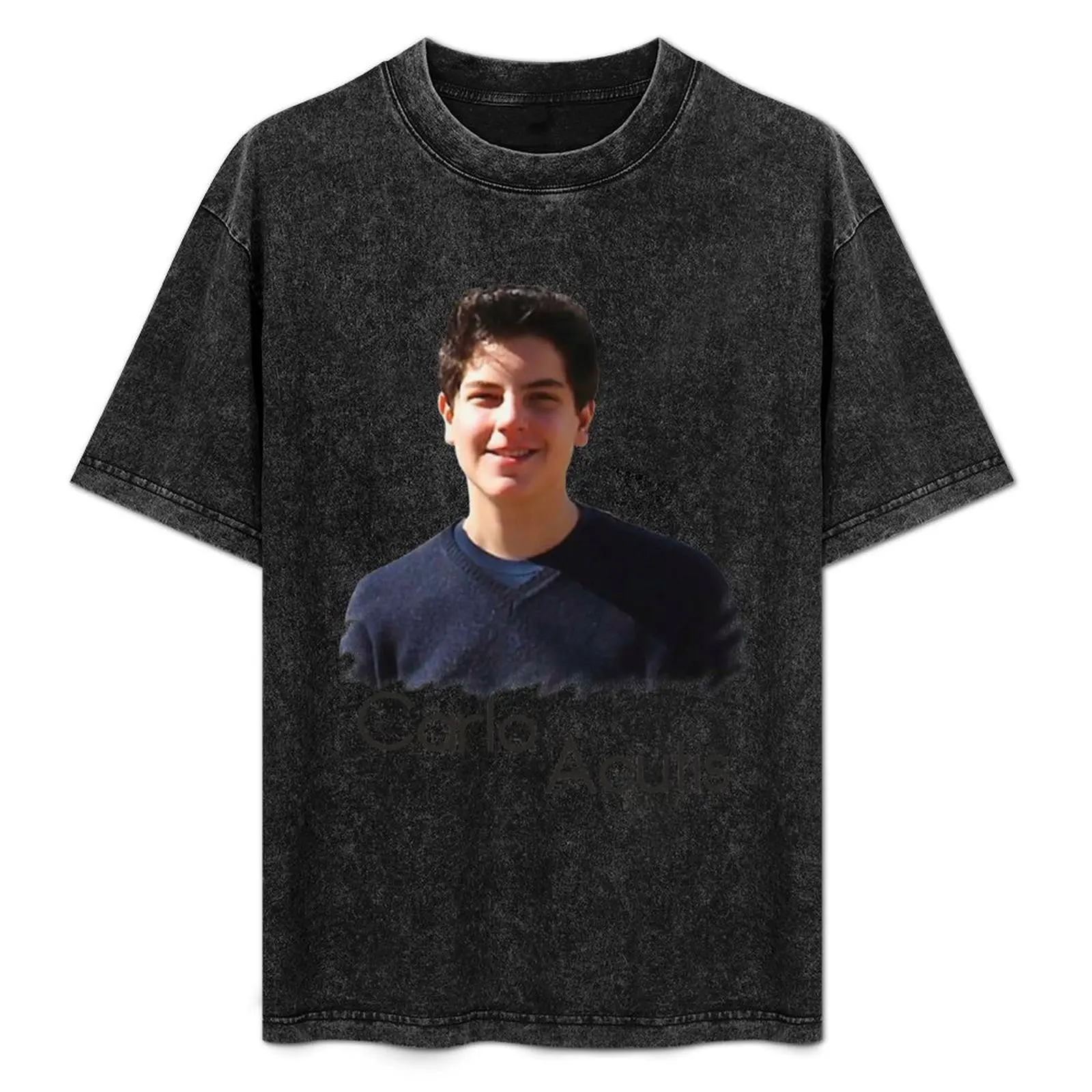 

Carlo Acutis T-Shirt anime clothes Funny t-shirts boys animal print cute clothes clothing for men