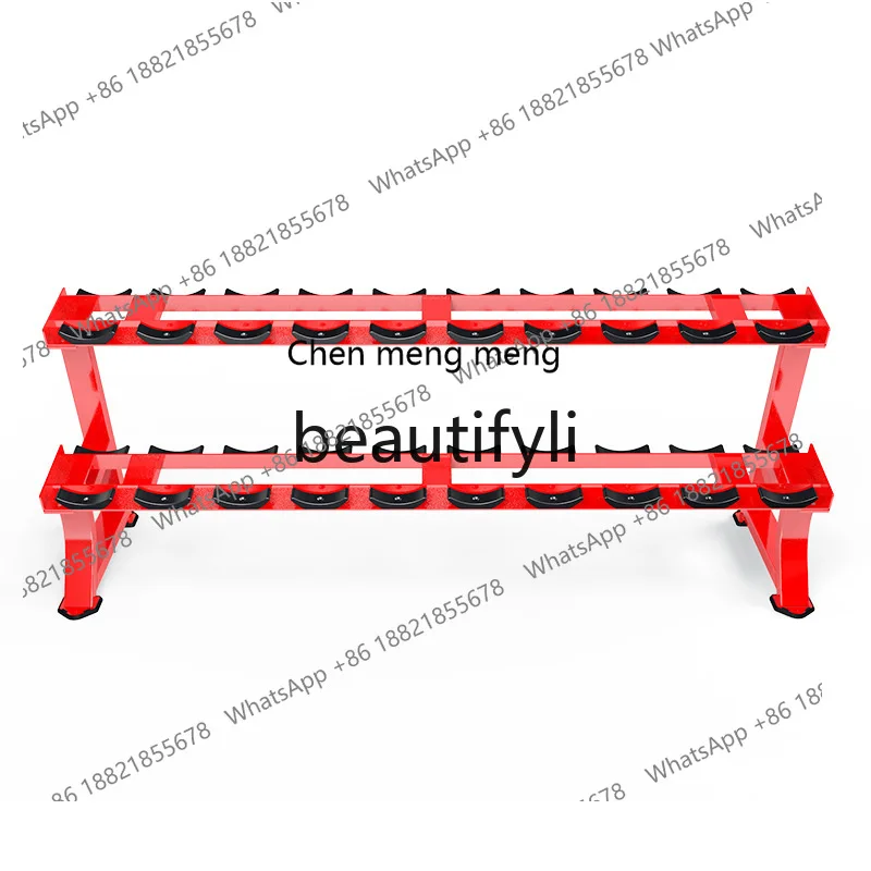 

Double-layer Dumbbell Rack Gym Special Fixed Dumbbell Studio Storage Commercial Use