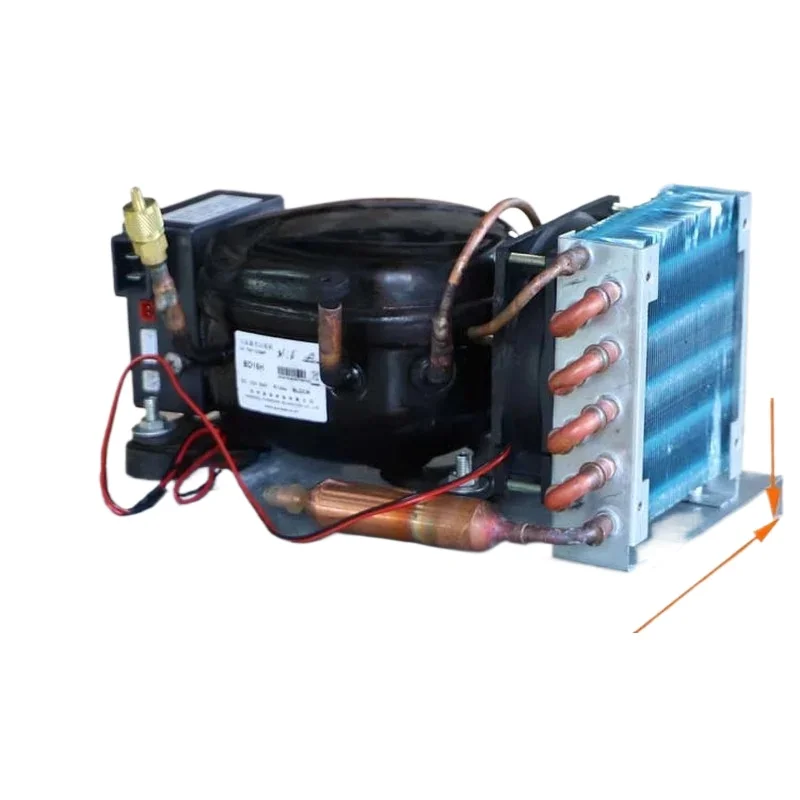 BD15HC BD25HC BD35HC DC12V24V DC Compressor Unit Car Refrigerator Freezer Refrigeration Unit Condensing Unit