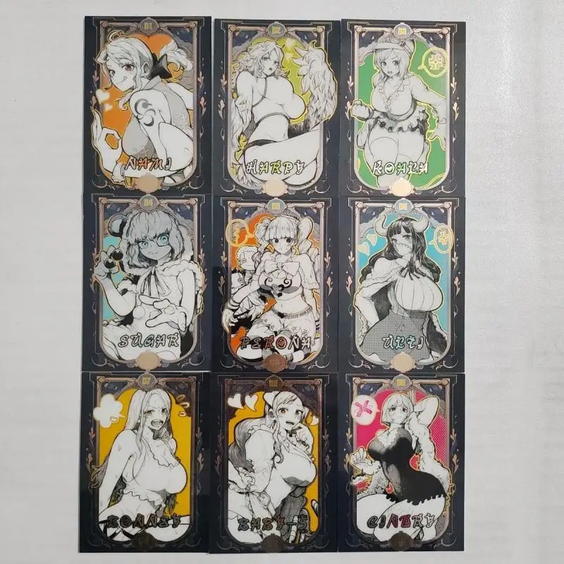 NEW Yue Card ONE PIECE GR MR LR card Monkey D. Luffy Nami Shirahoshi Perona Yamato Toy collection boy Birthday Christmas gifts