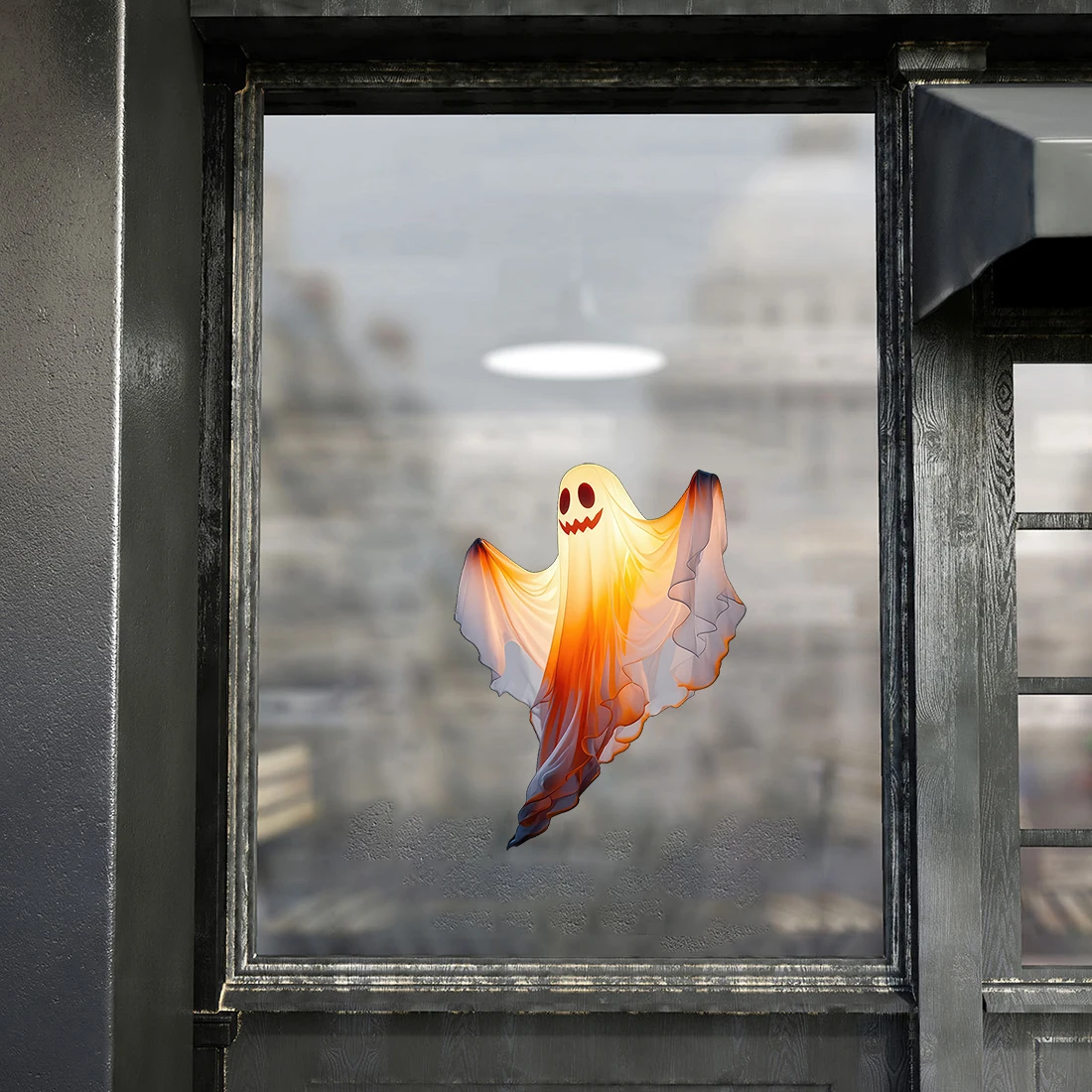 Three Ratels CFN184 Funny Ghost Cartoon Wall Stickers for Home Decoration Halloween decals