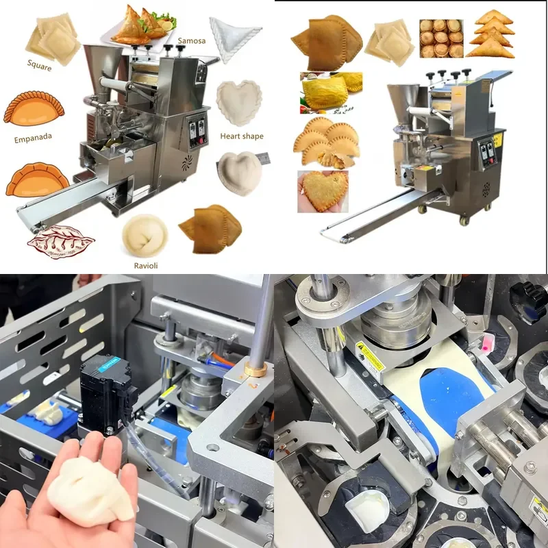 Small Commercial Samosa Pie Making Machine Automatic Dumpling Processing Equipment for Home Business Use Efficient Food Maker