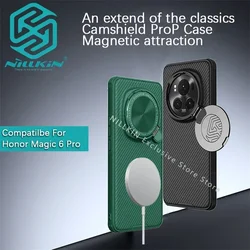 Nillkin For Honor Magic 7 Pro Magsafe CamShield Prop Magnetic TPU border PC back shell lens cover bracket protective cover