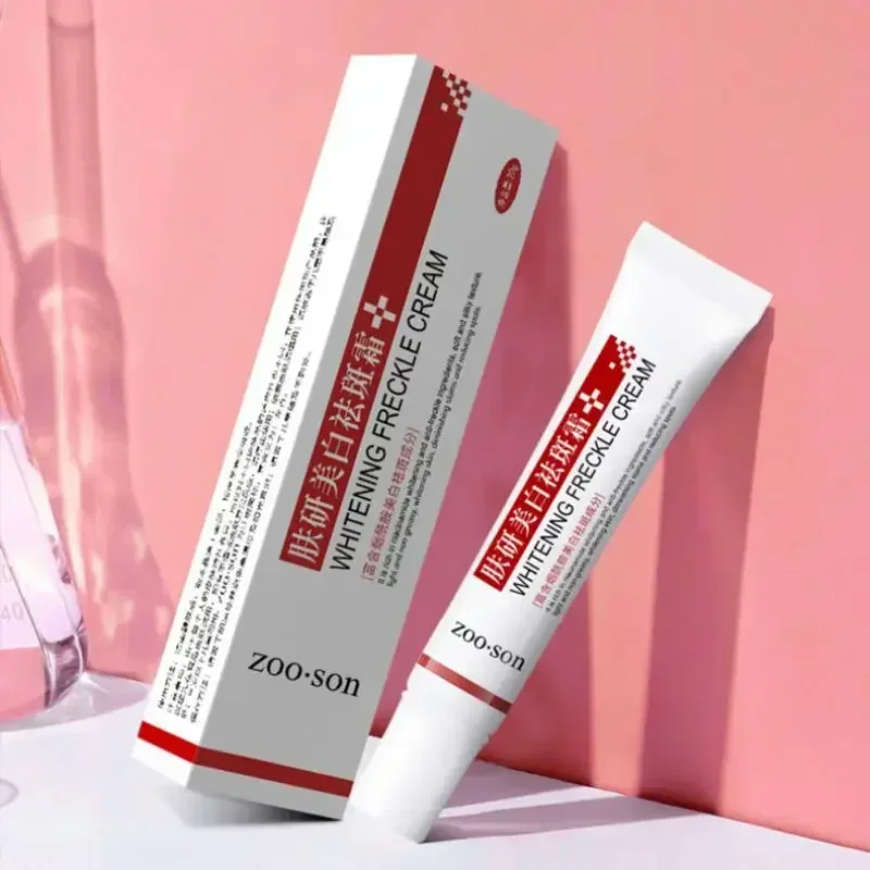 White ning Sommersprossen Creme entfernen dunkle Flecken Anti Sommersprossen Gesichts cremes Niacin amid verblassen Pigmentierung Melasma aufhellen Hautpflege 20g