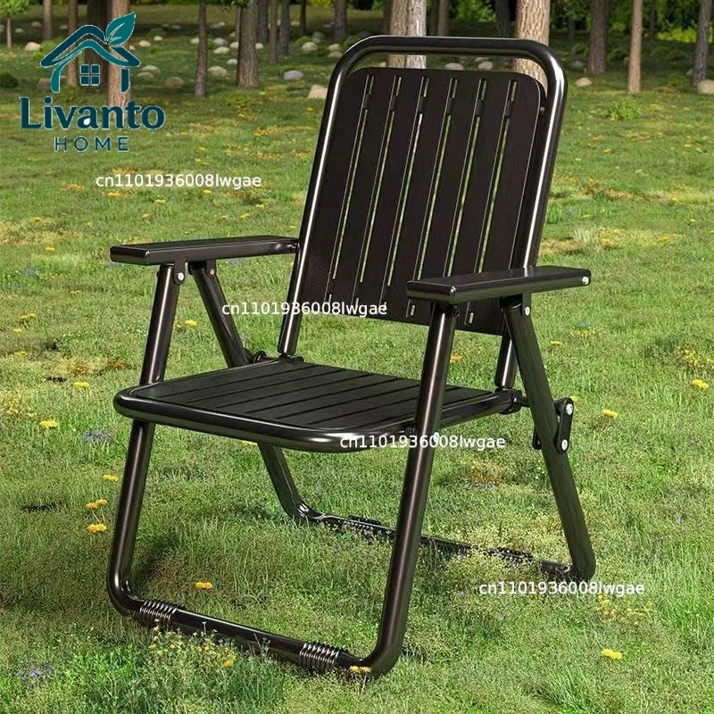 

Home Picnic Armchair Balcony Leisure Courtyard Portable Folding Chair Camping Beach Chair