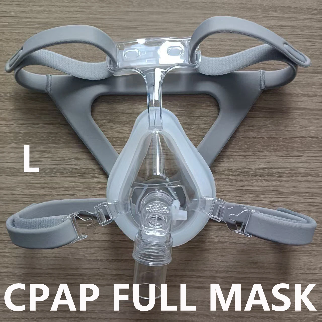 

Full Face CPAP Mask Auto BiPAP Medical Silicon Sleep Apnea Snoring Mouth Mask with Headgear for Comfortable Respiratory Therapy