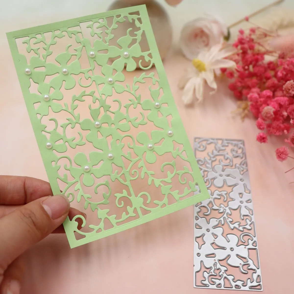 Leaf Hollow Lace Metal Cutting Dies Scrapbooking Embossing Paper Cards Making Tool Album Cover Craft Mold Die Cut New Arrivals